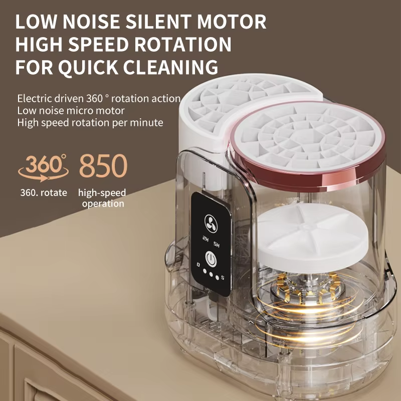 GlamiClean™-Electric Makeup Brush Cleaner pass